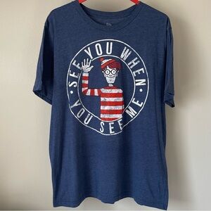 Where's Waldo T-Shirt - See You When You See Me - Size 2XLT